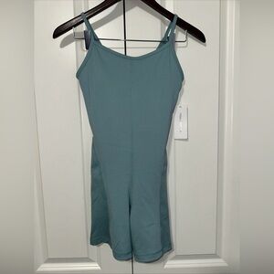 Yogalicious Lux Illusion Rib Lotus Romper NWT XS 72$ Retail